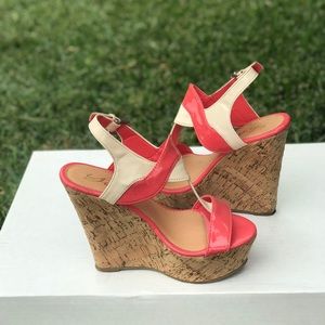 Wedges - coral
